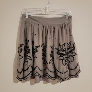 Darling Womens Skirt Mini Size Medium M‎ Whimsigoth Floral Fairy Grunge